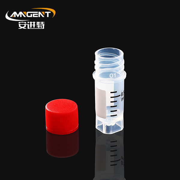 Cryogenic Vials 0.5ml Red