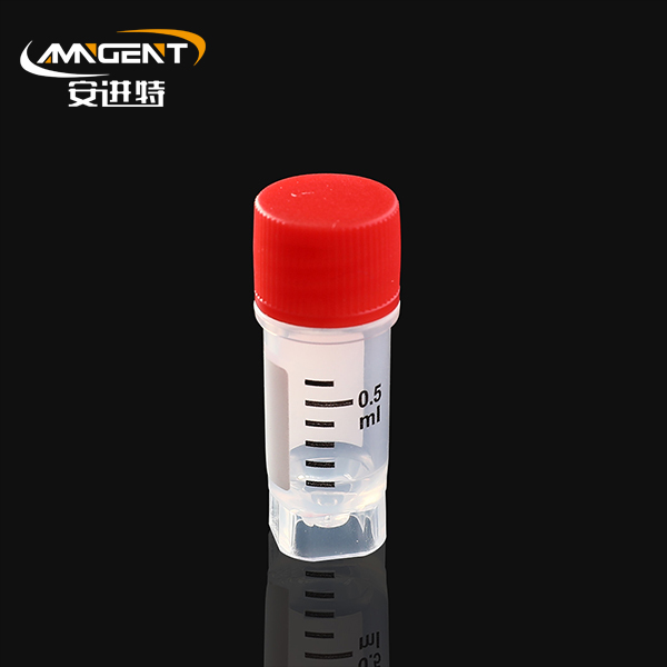 Cryogenic Vials 0.5ml Red