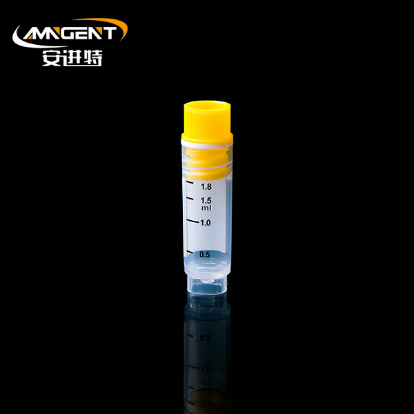 Traditional Cryogenic Vials 2.0ml Intorsion Yellow