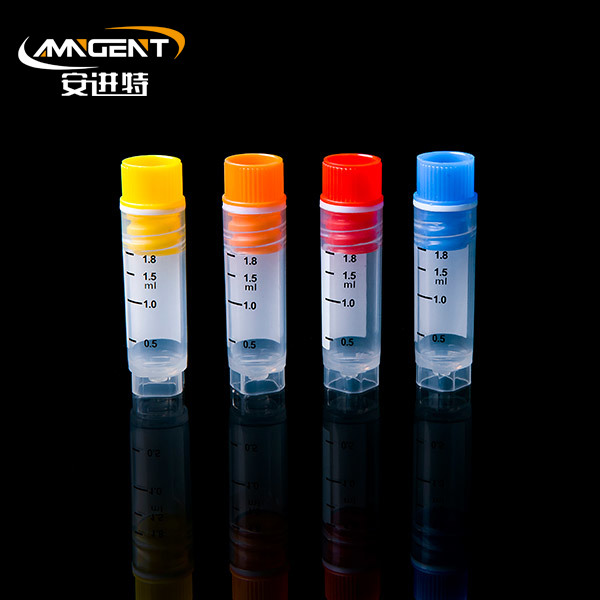 Traditional Cryogenic Vials 2.0ml Intorsion Yellow